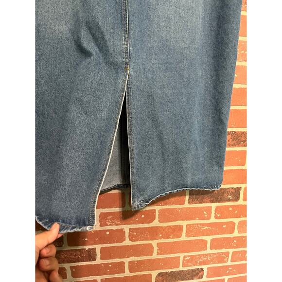 Shein Denim Midi Skirt - 3X - Picture 5 of 7